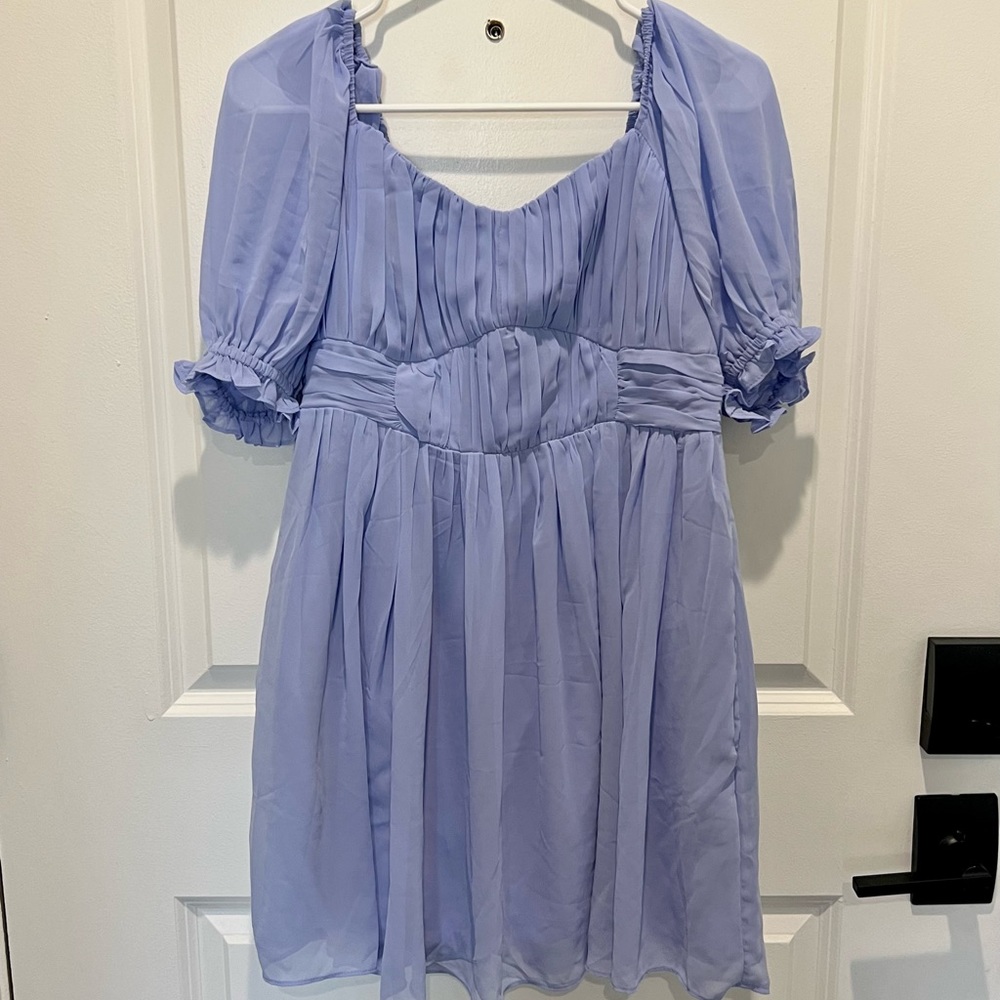 NWT Abercrombie Blue Mini Dress Size M